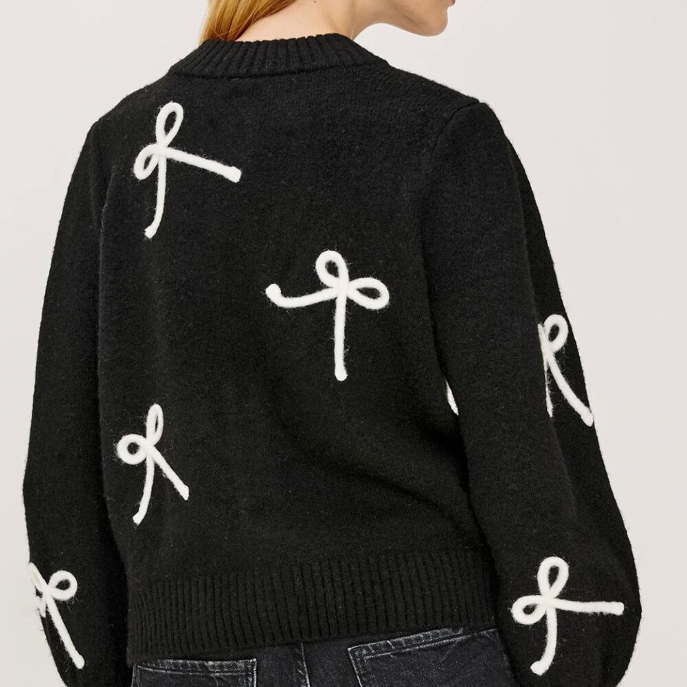 NWT Rails Francesca Bow Cardigan - Picture 3 of 3